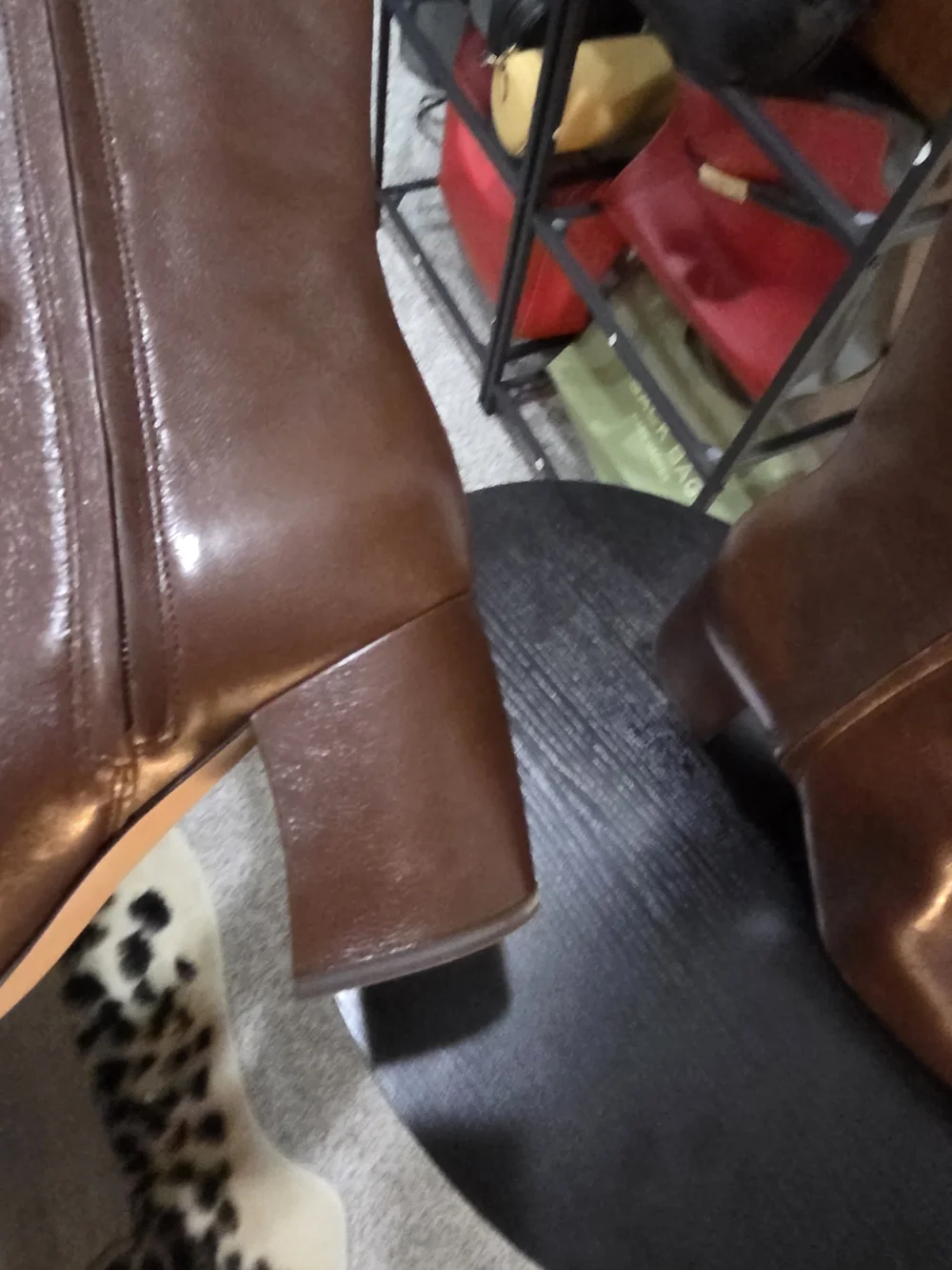 New Tory Burch Brown Leather Knee-High Boots